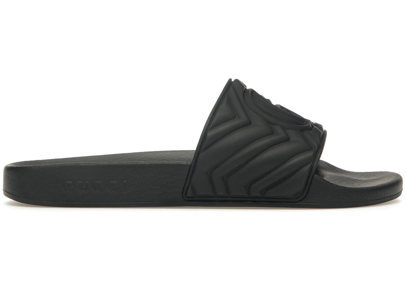 gucci matelasse slide black