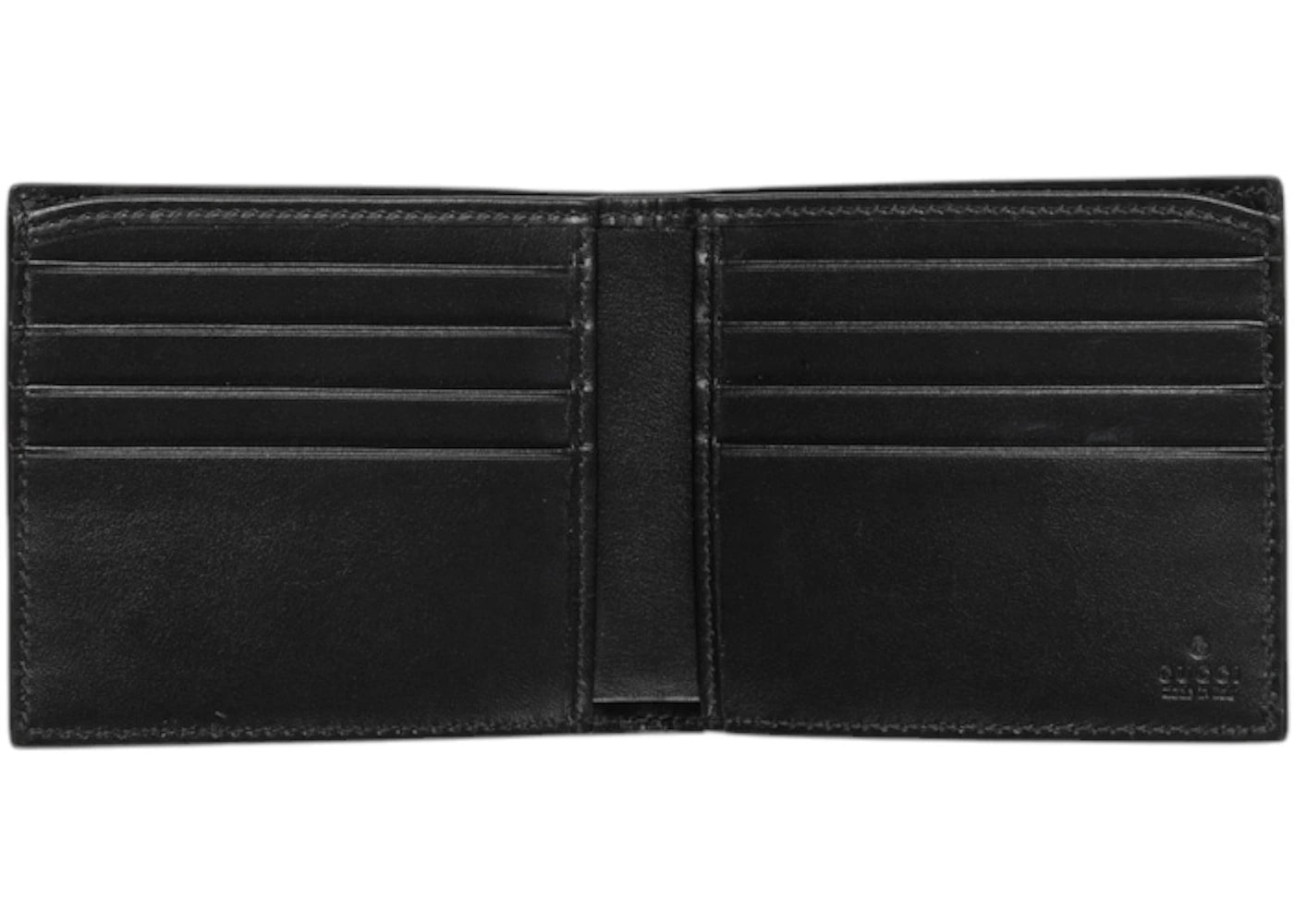 Gucci Maxi Gg Wallet Dark Grey And Black