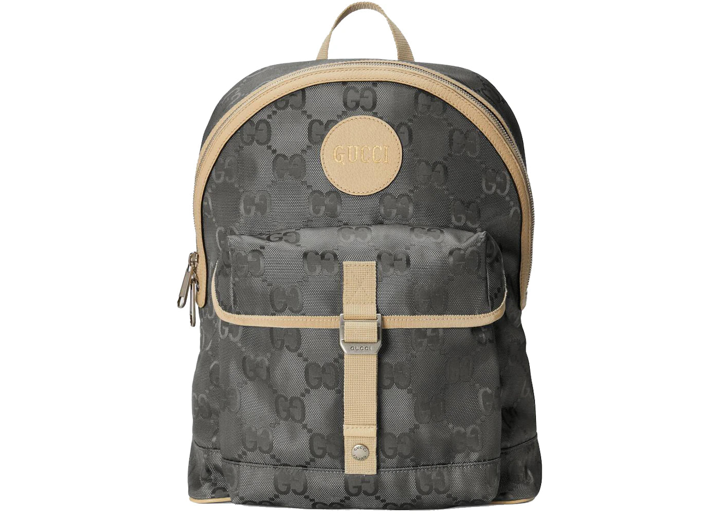 Gucci Off The Grid Gg Backpack Dark Grey
