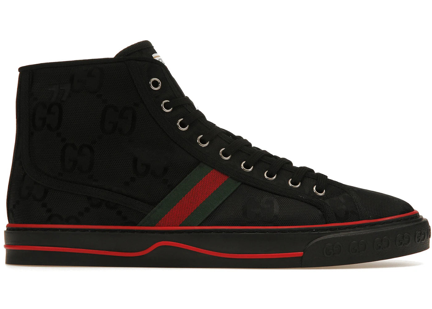 gucci off the grid high top black gg