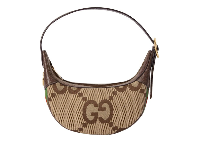 Gucci Ophidia Bag Mini Jumbo Gg Camel/Ebony One Size