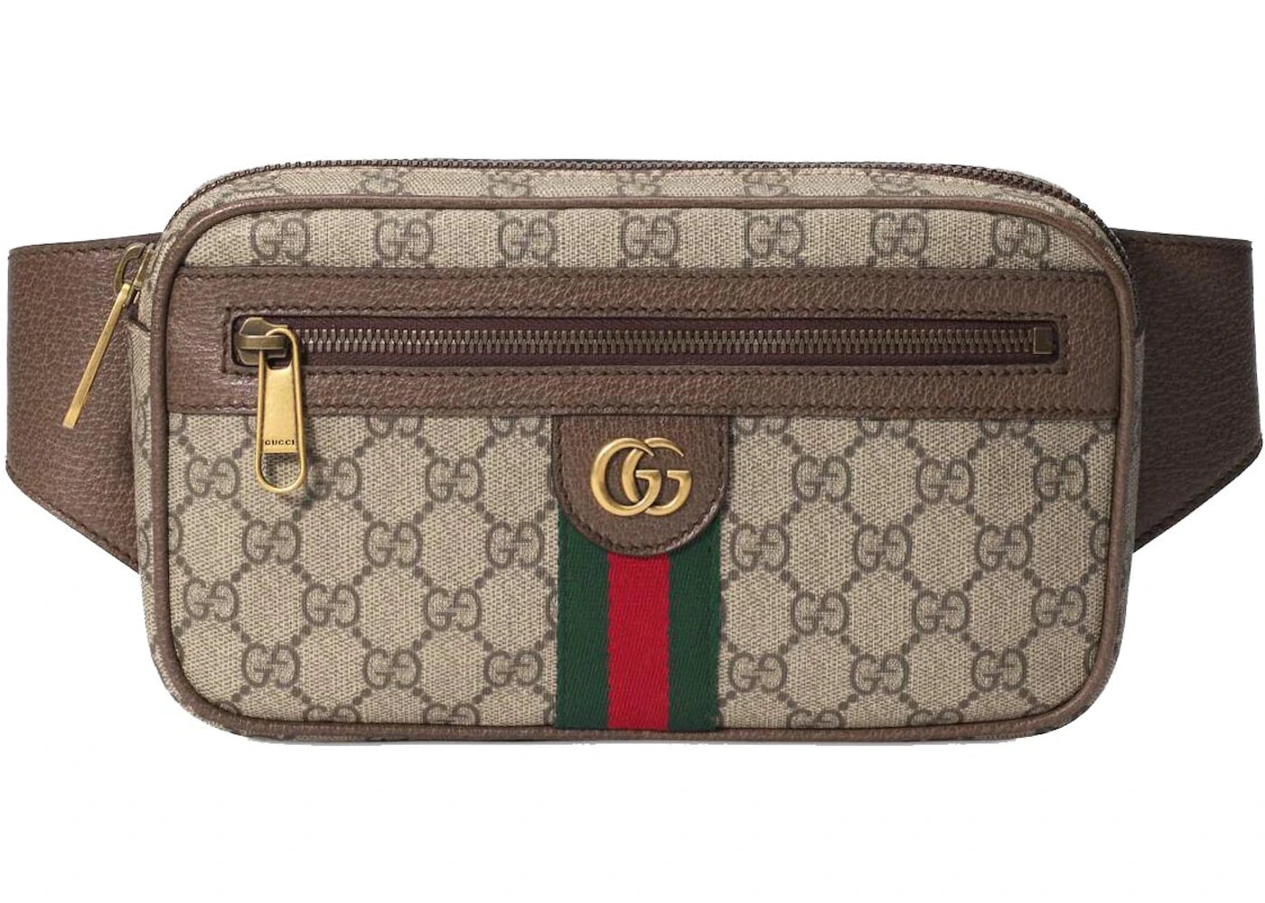 Gucci Ophidia Gg Belt Bag Medium Beige/Ebony