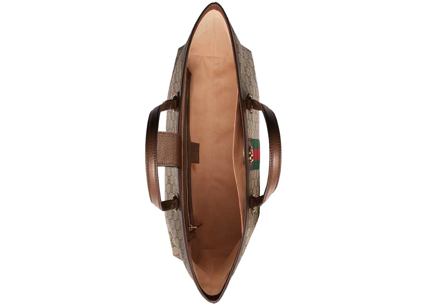 Gucci Ophidia Gg Medium Tote Beige/Ebony