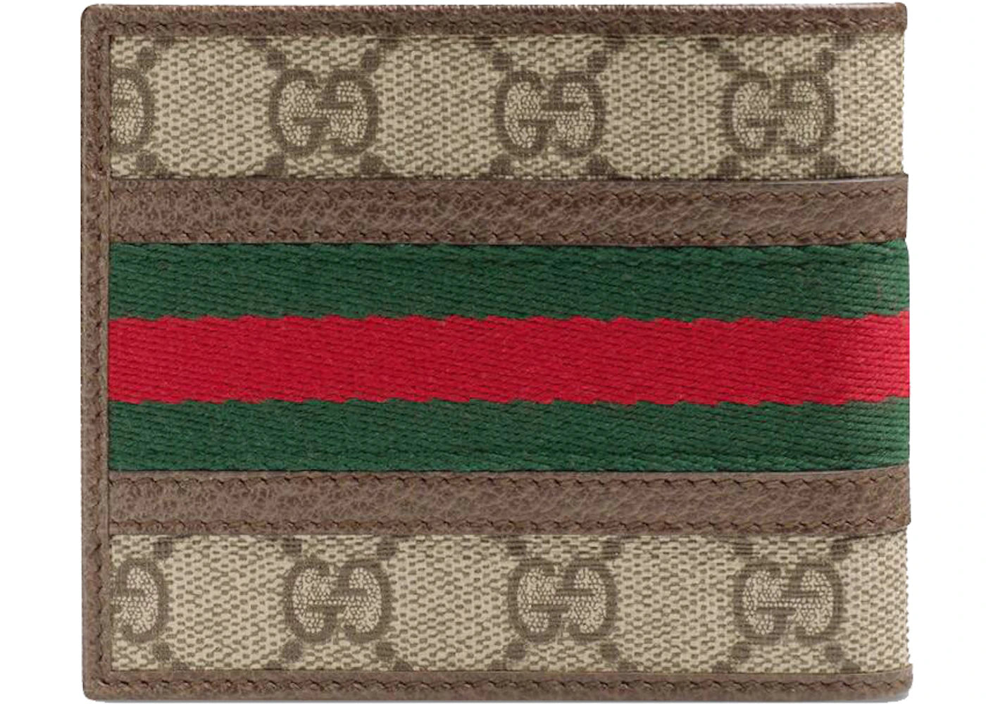 Gucci Ophidia Gg Wallet Beige/Ebony