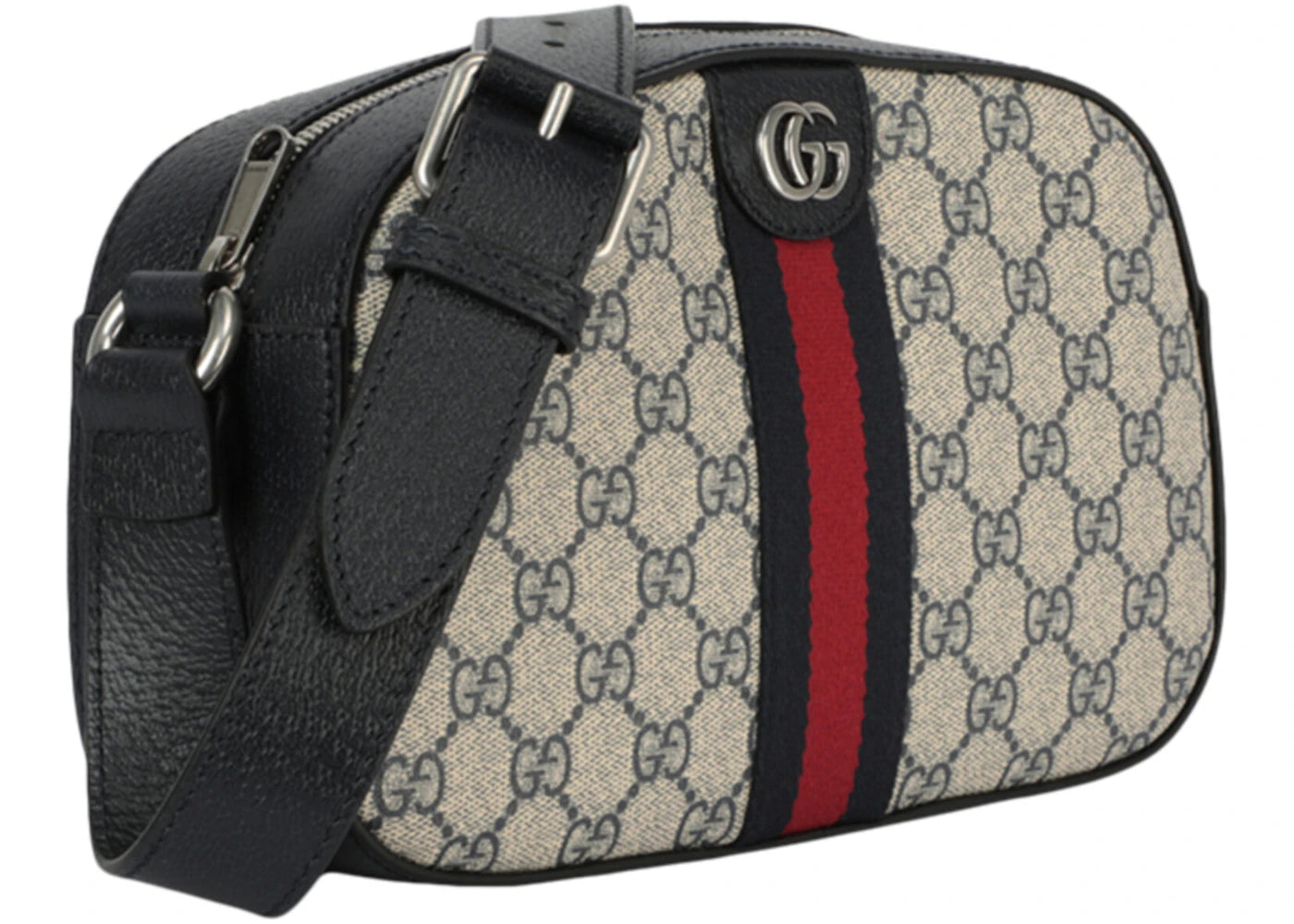 Gucci Ophidia Small Shoulder Bag Beige/Blue