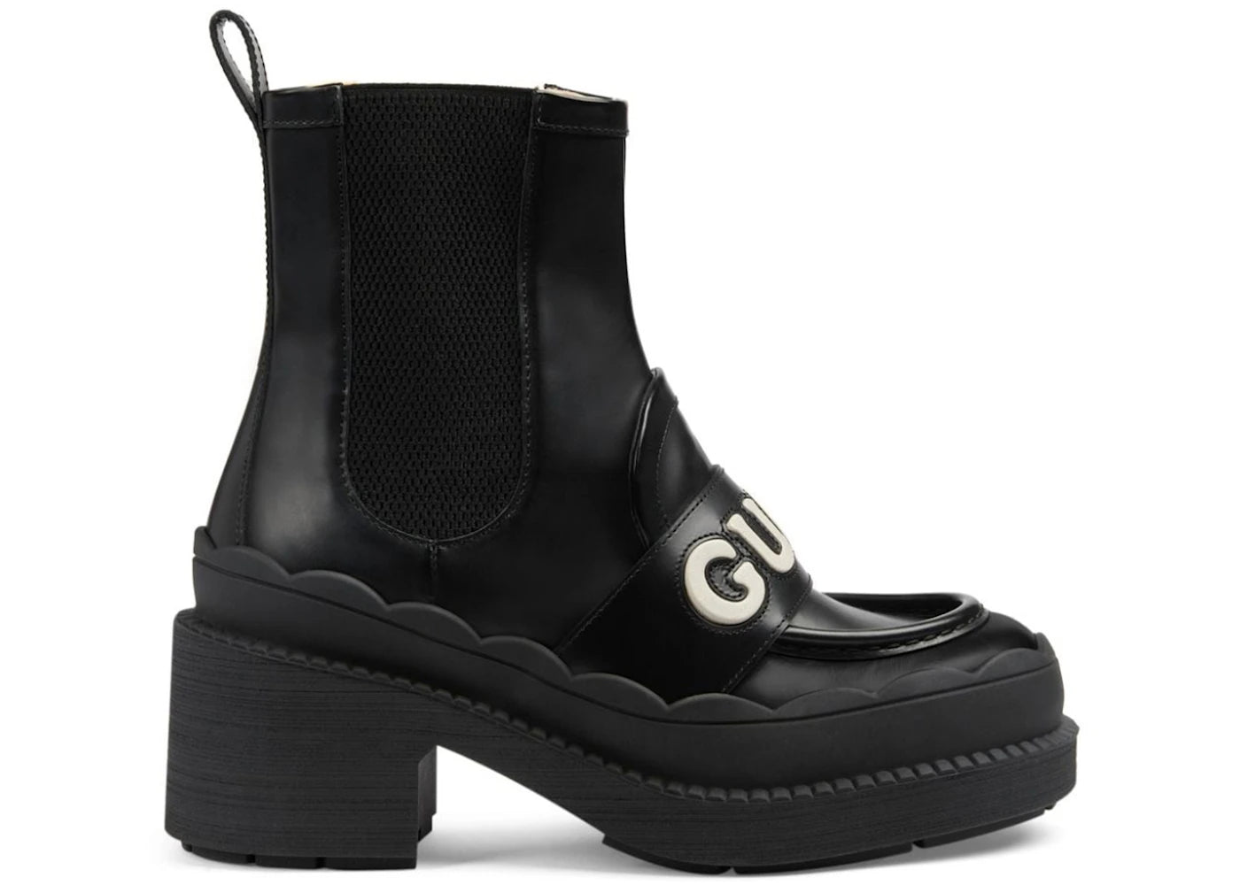 gucci ornella boots black (women's)