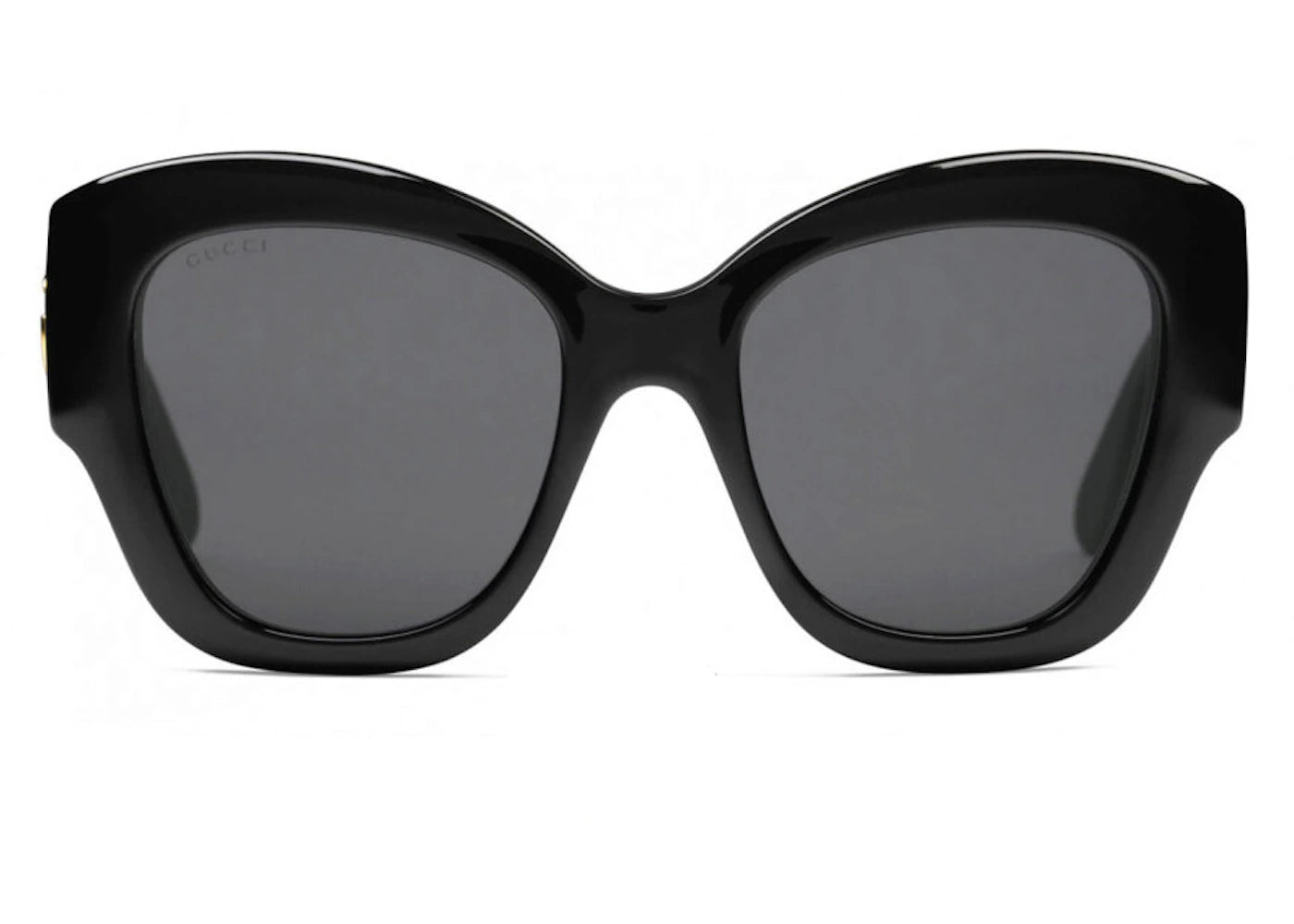 Gucci Oversized Sunglasses Black Gg0808S-001-Fr