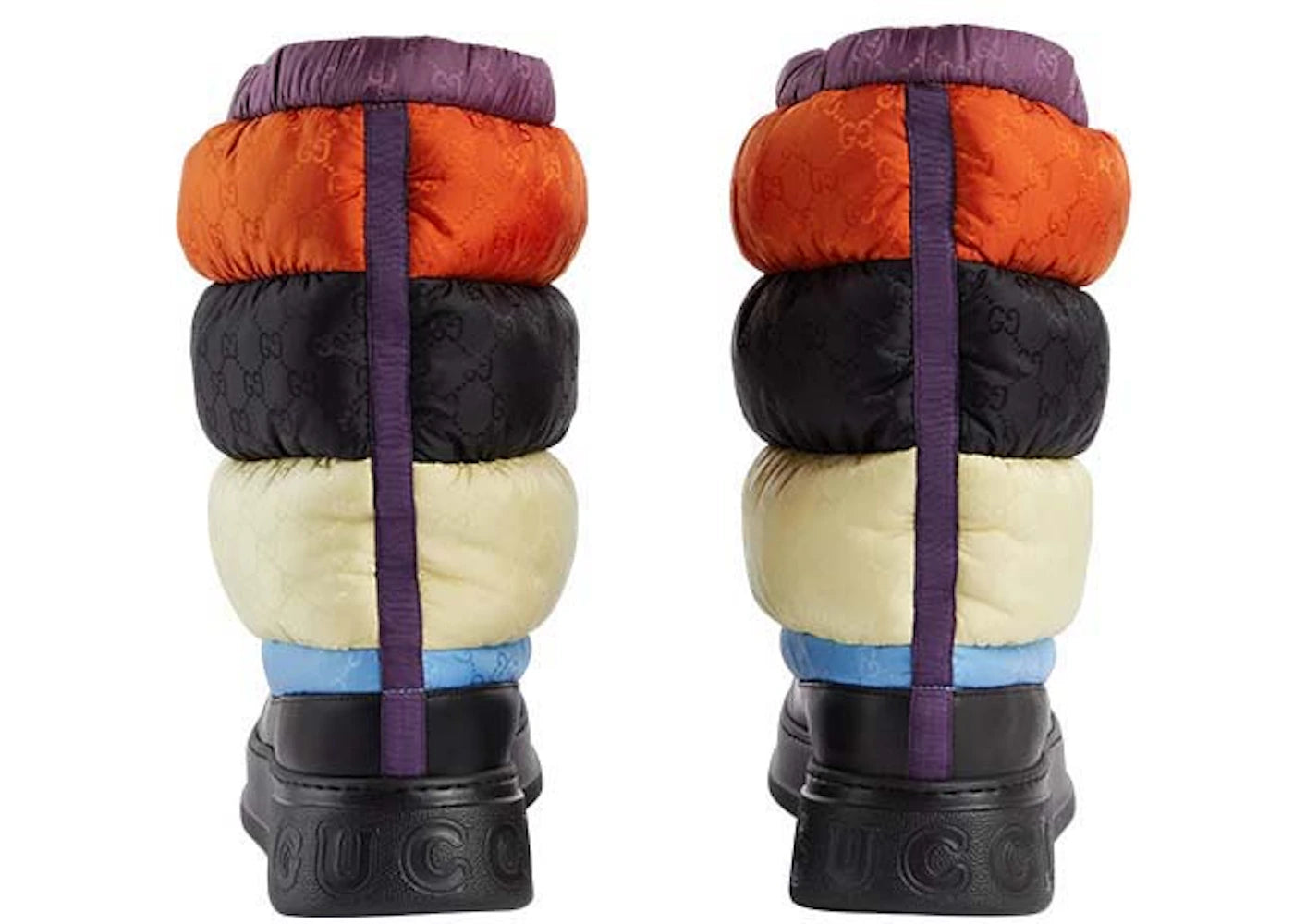 Gucci Padded Snow Boots Black Multi