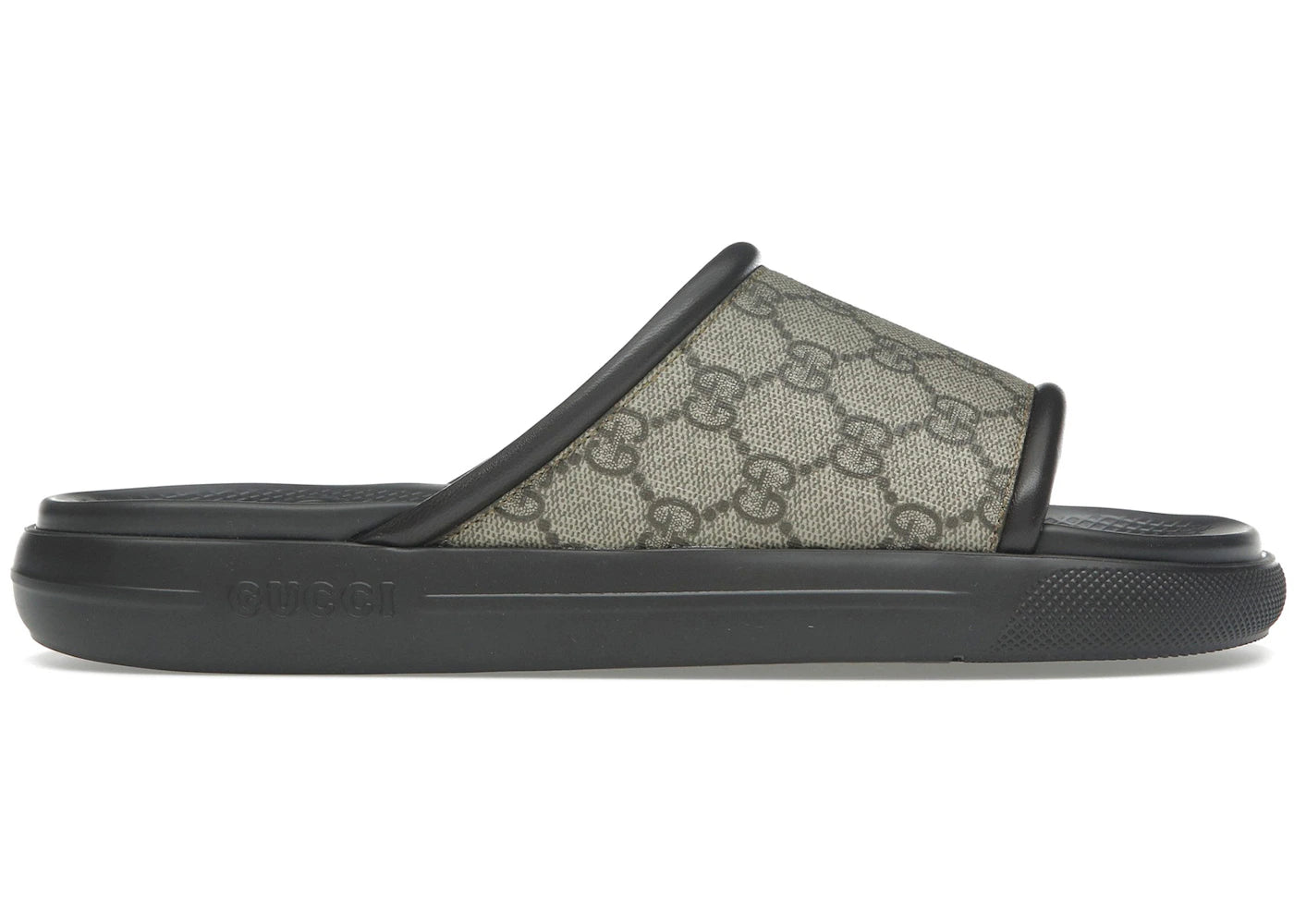 gucci persuit supreme slide beige ebony