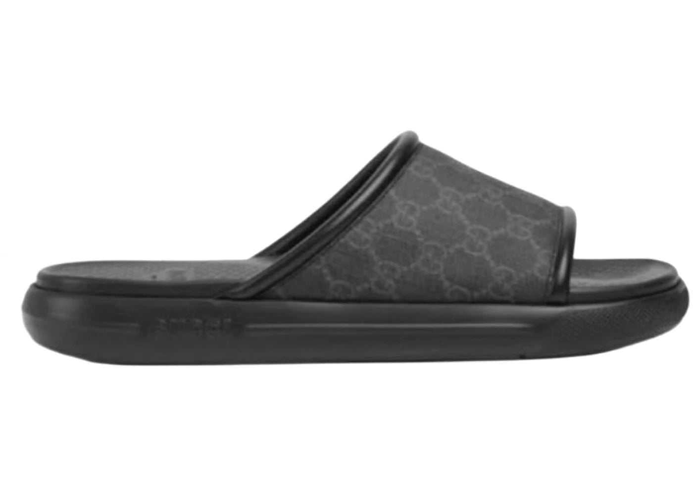 gucci persuit supreme slide black