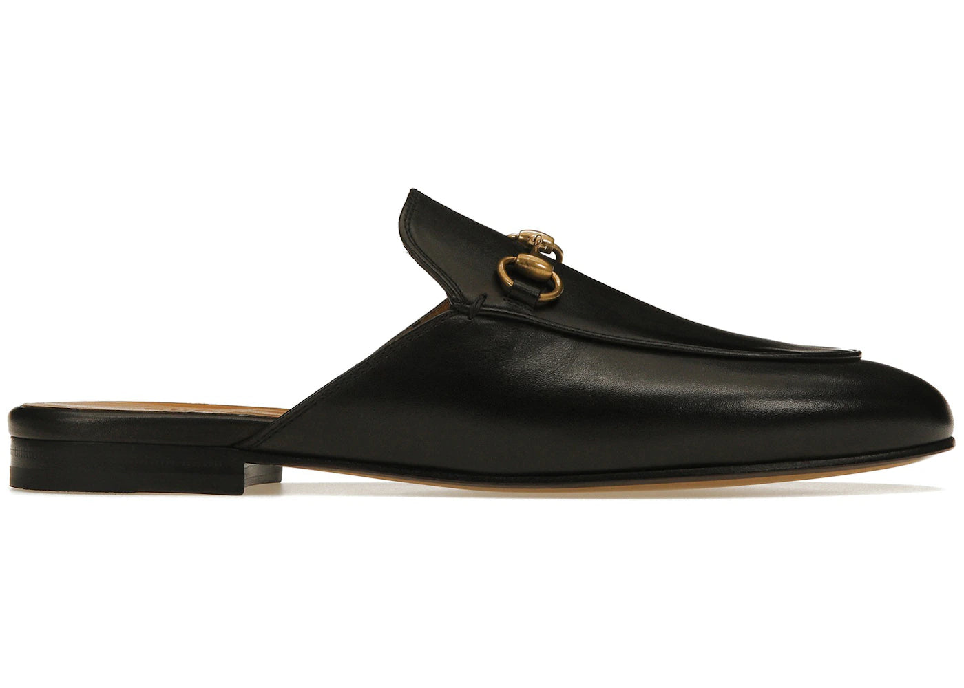 gucci princetown slipper black leather