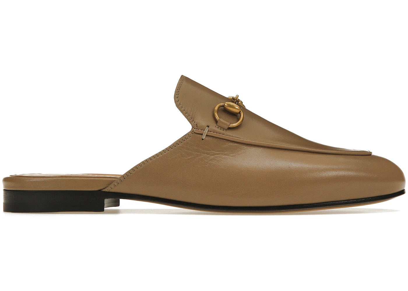 gucci princetown slipper brown leather