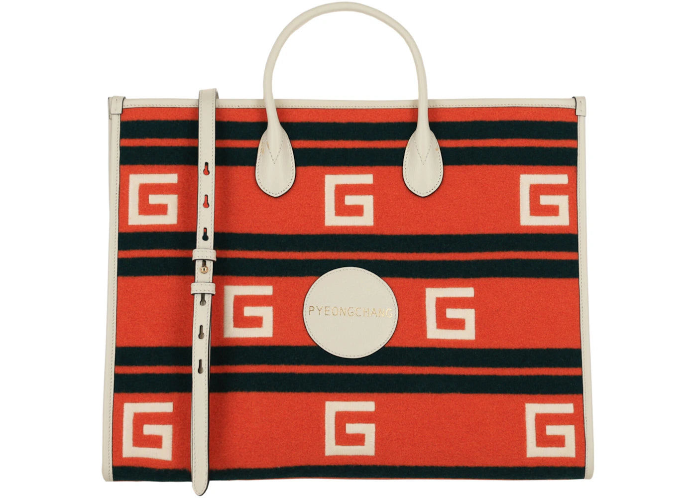 Gucci Pyeongchang Embroidered Tote Multi