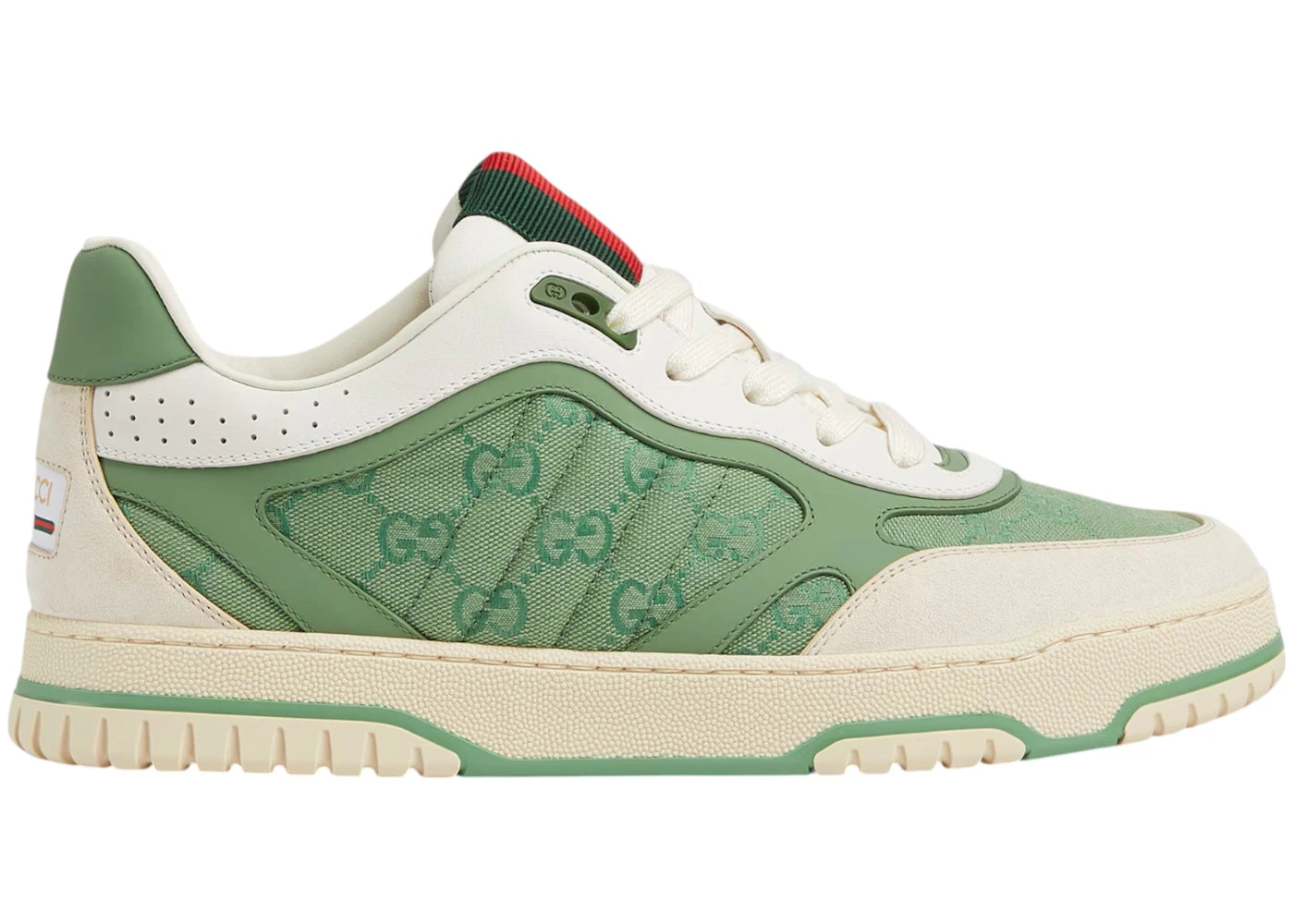 gucci re-web green gg canvas