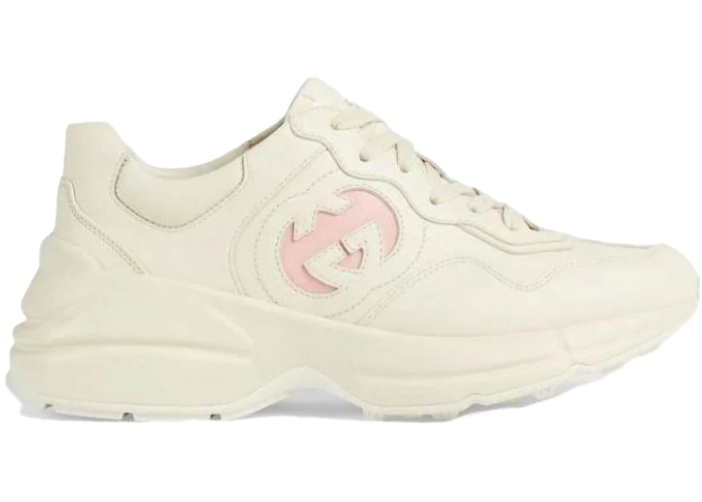Gucci Rhyton Sneaker Ivory Wild Rose (Women'S)