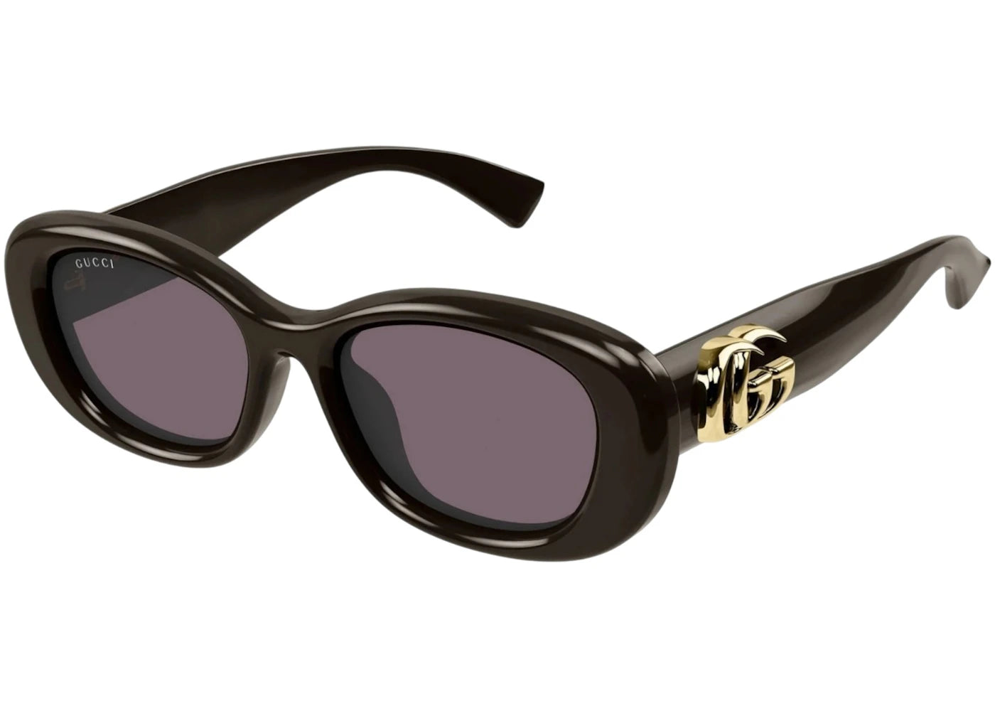 Gucci Round Sunglasses Brown Violet (Gg1829Sk-004)