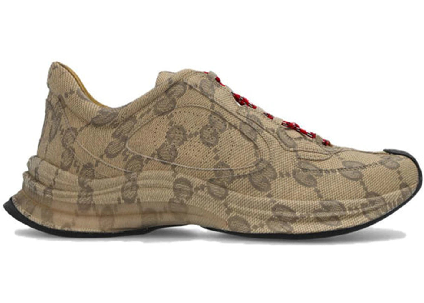 Gucci Run Beige Ebony Monogram
