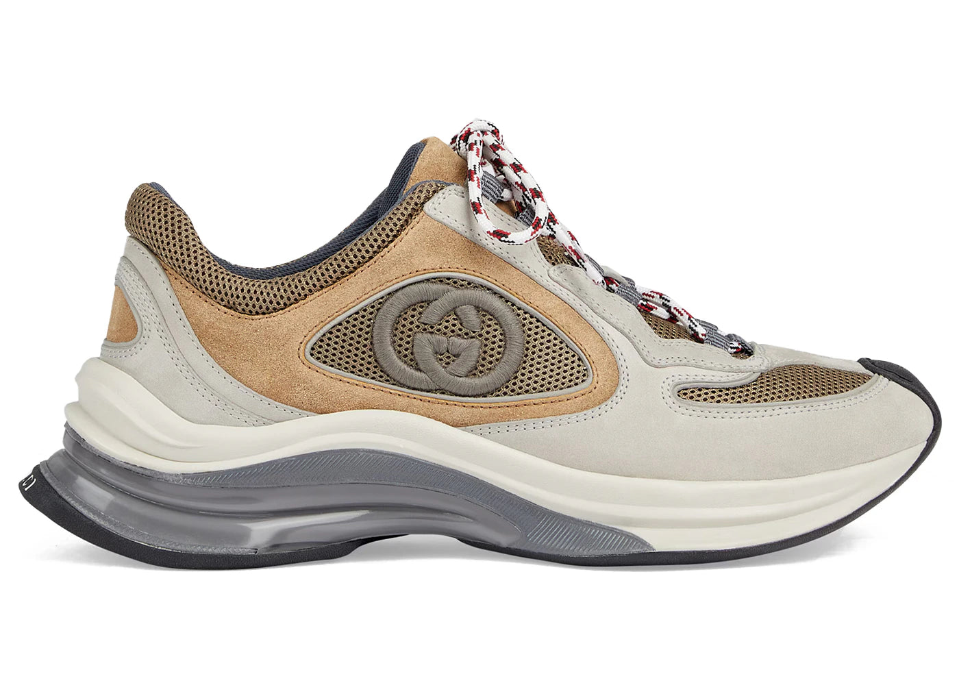 gucci run beige tan suede (women's)