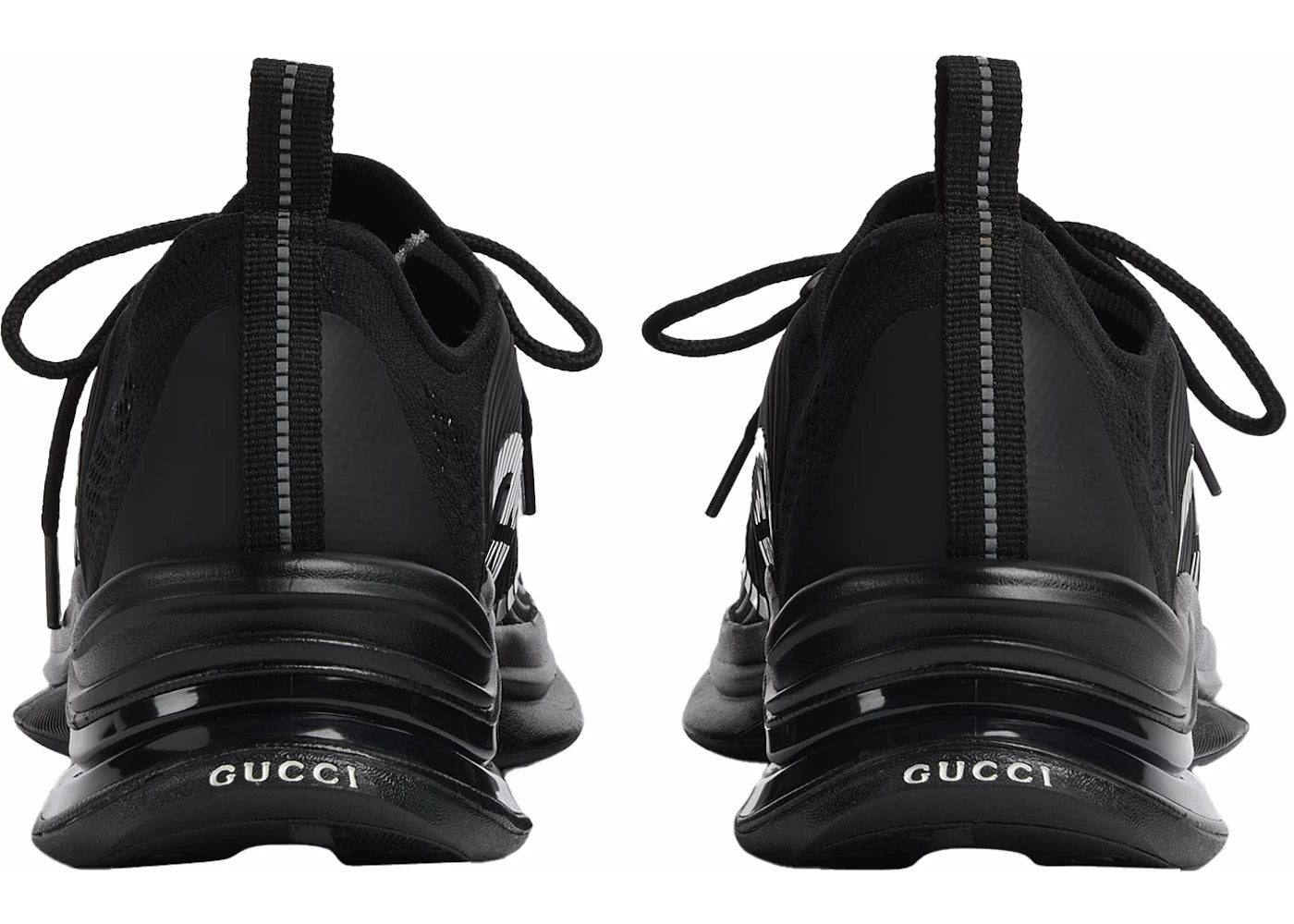 gucci run sneaker black