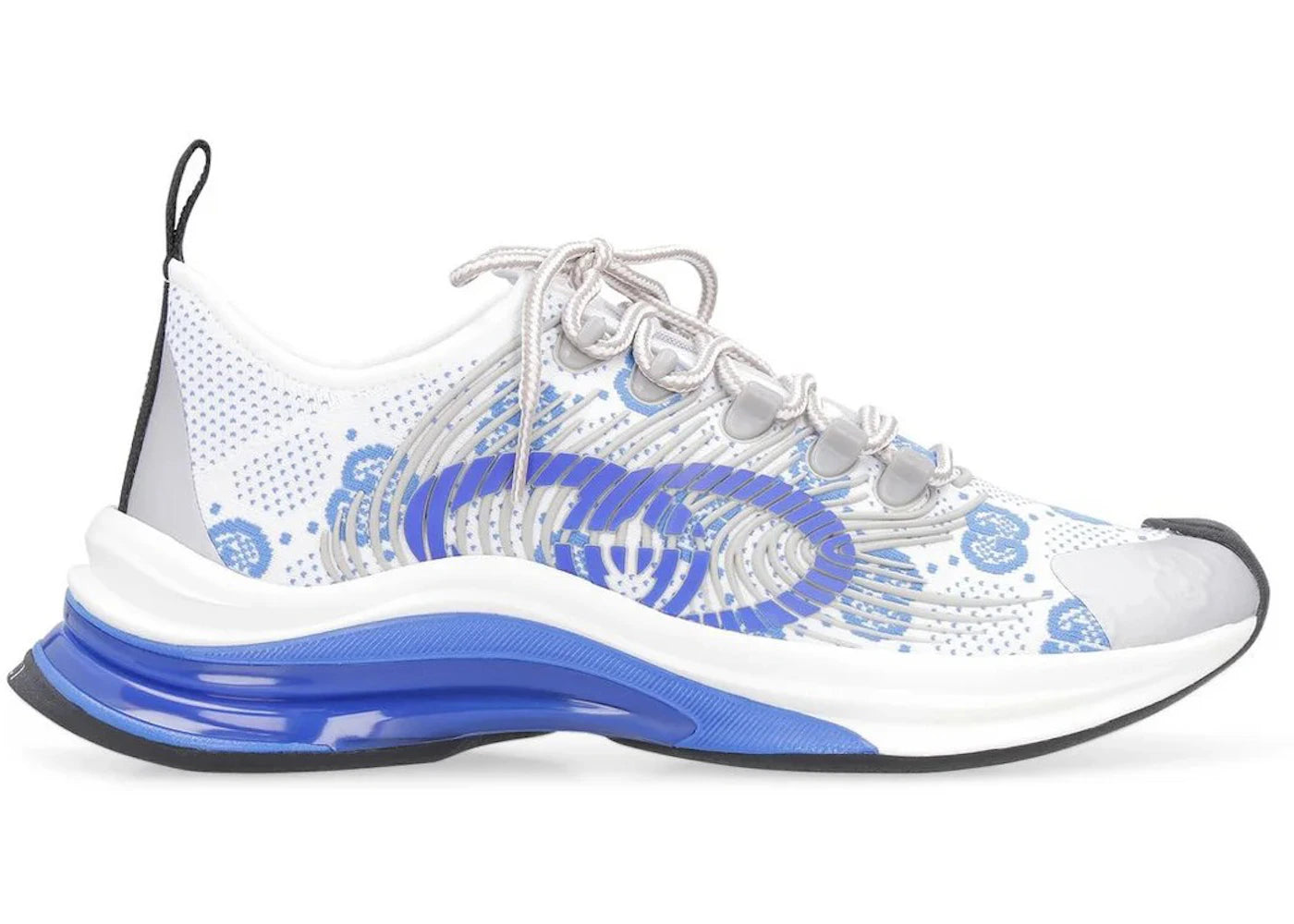 gucci run white blue (women's)