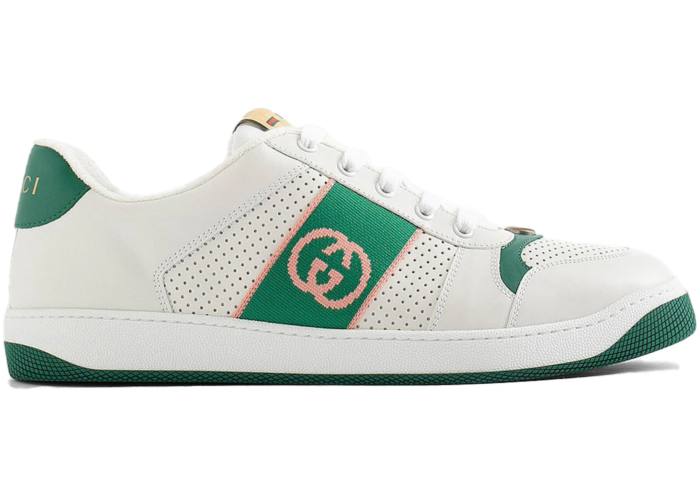 gucci screener white green