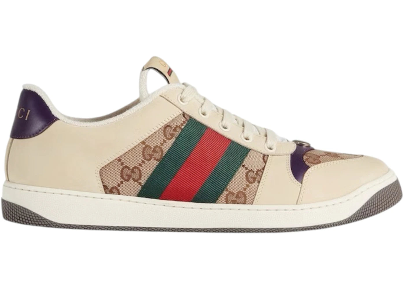 gucci screnner beige gg canvas