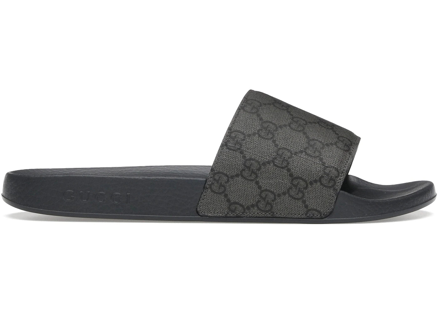 Gucci Slide Gg Grey Monogram