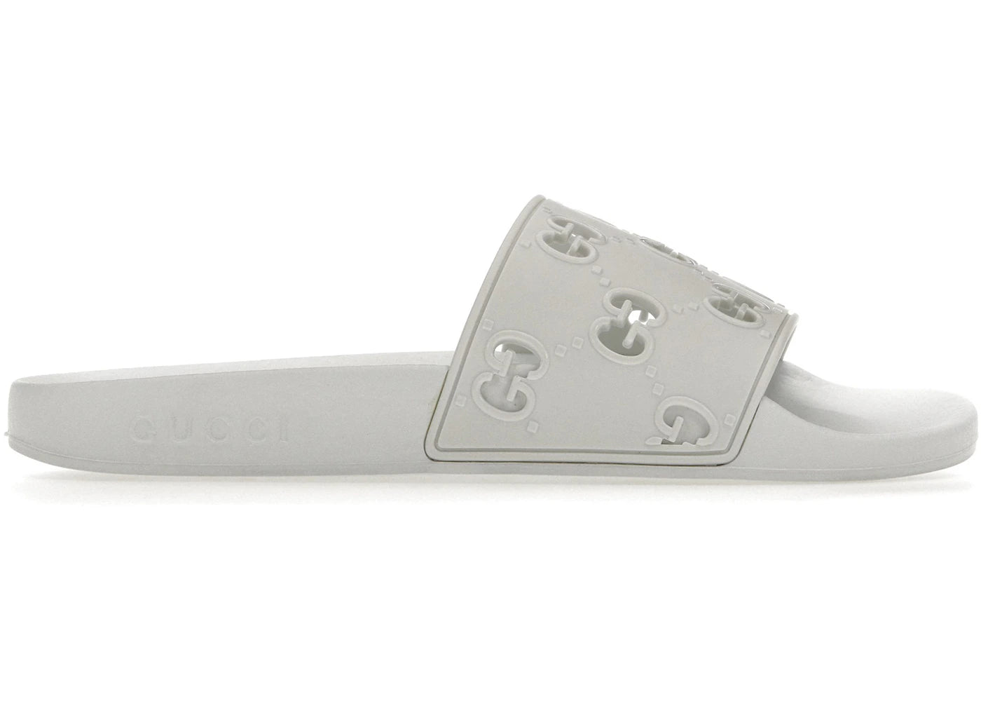 Gucci Slide White Rubber (Women'S)