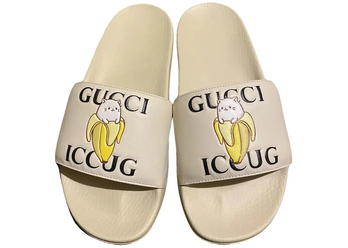 gucci slides kitten (women's)