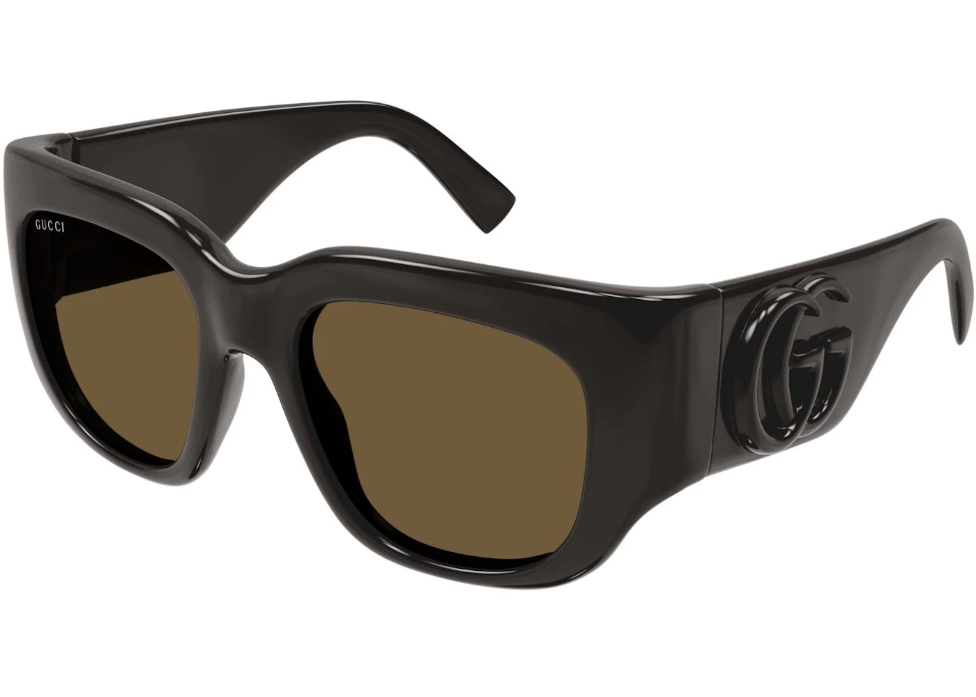 Gucci Square Sunglasses Brown/Brown (Gg1545S-002)