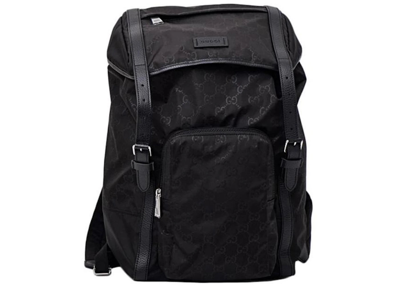Gucci Travel Nylon Backpack Large Black