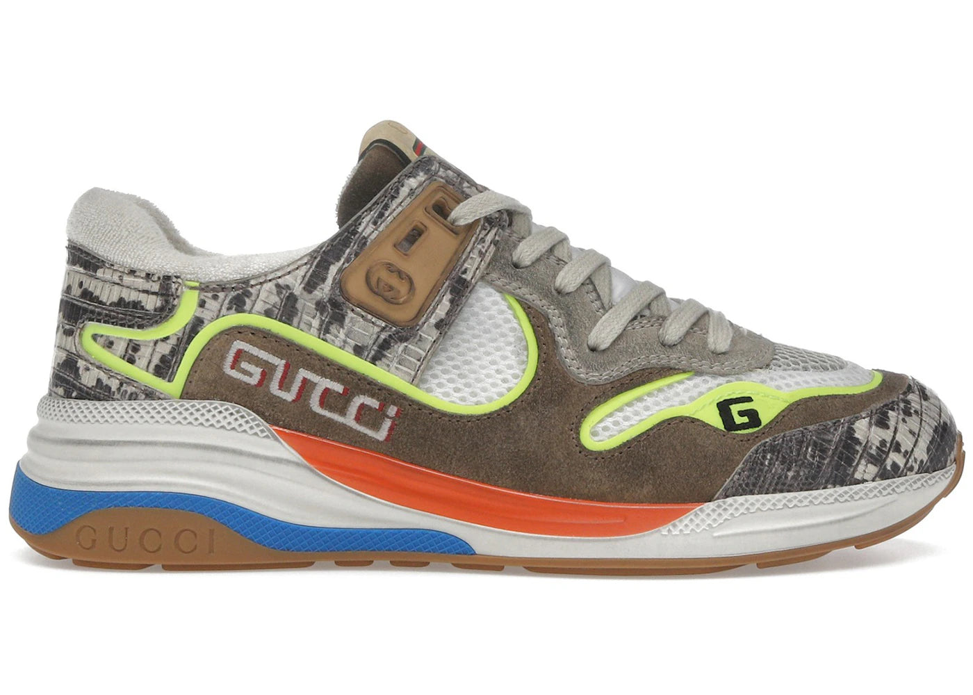 Gucci Ultrapace Brown Yellow (Women'S)