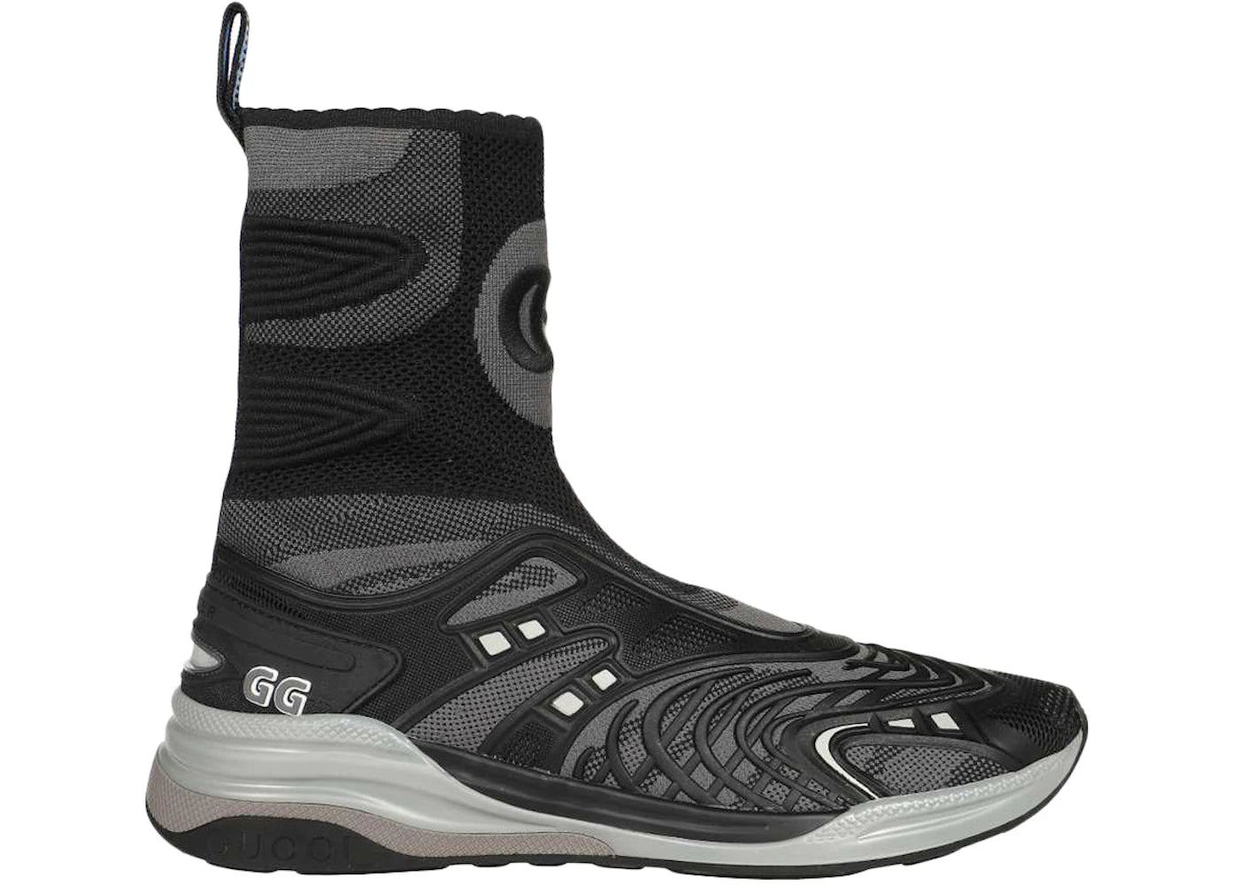 gucci ultrapace r mid top black