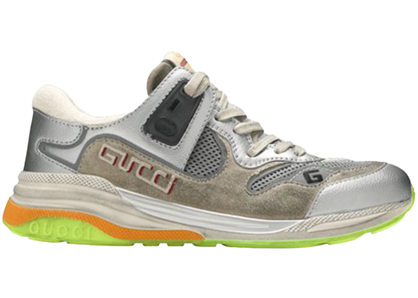 gucci ultrapace silver metallic