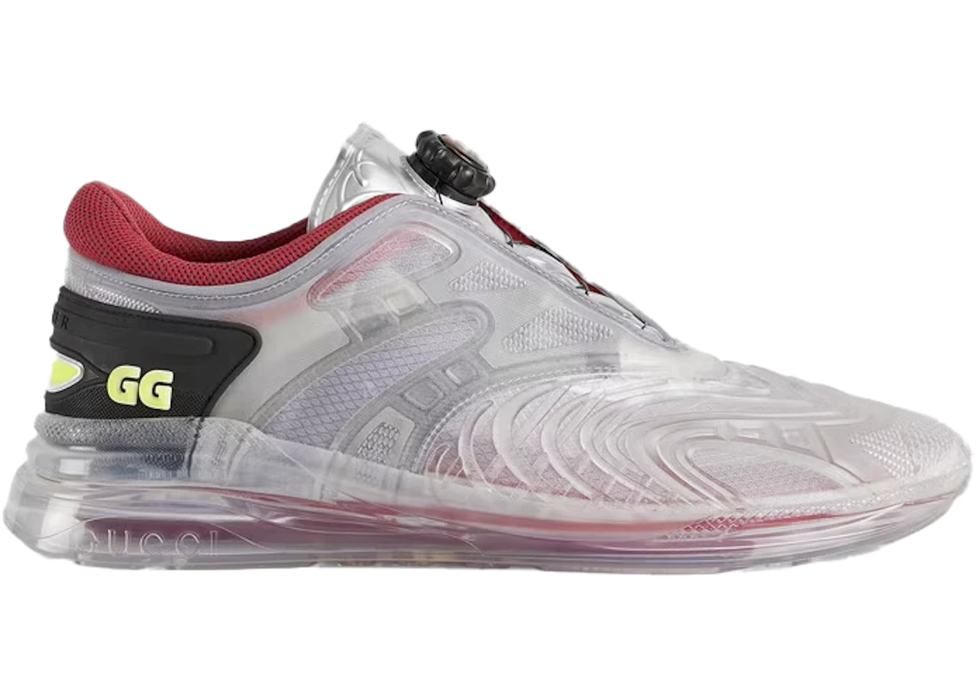 gucci ultraspace r transparent