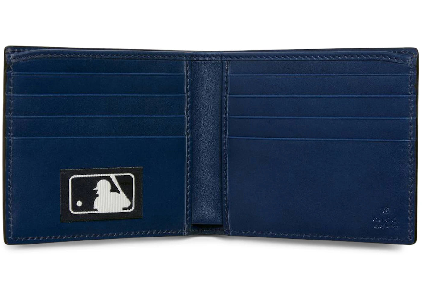 gucci wallet ny yankees patch royal blue