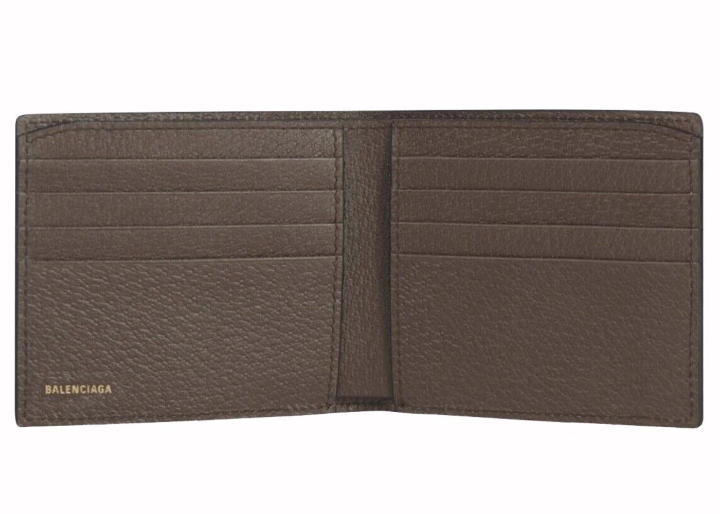 gucci x balenciaga the hacker project bi-fold wallet beige