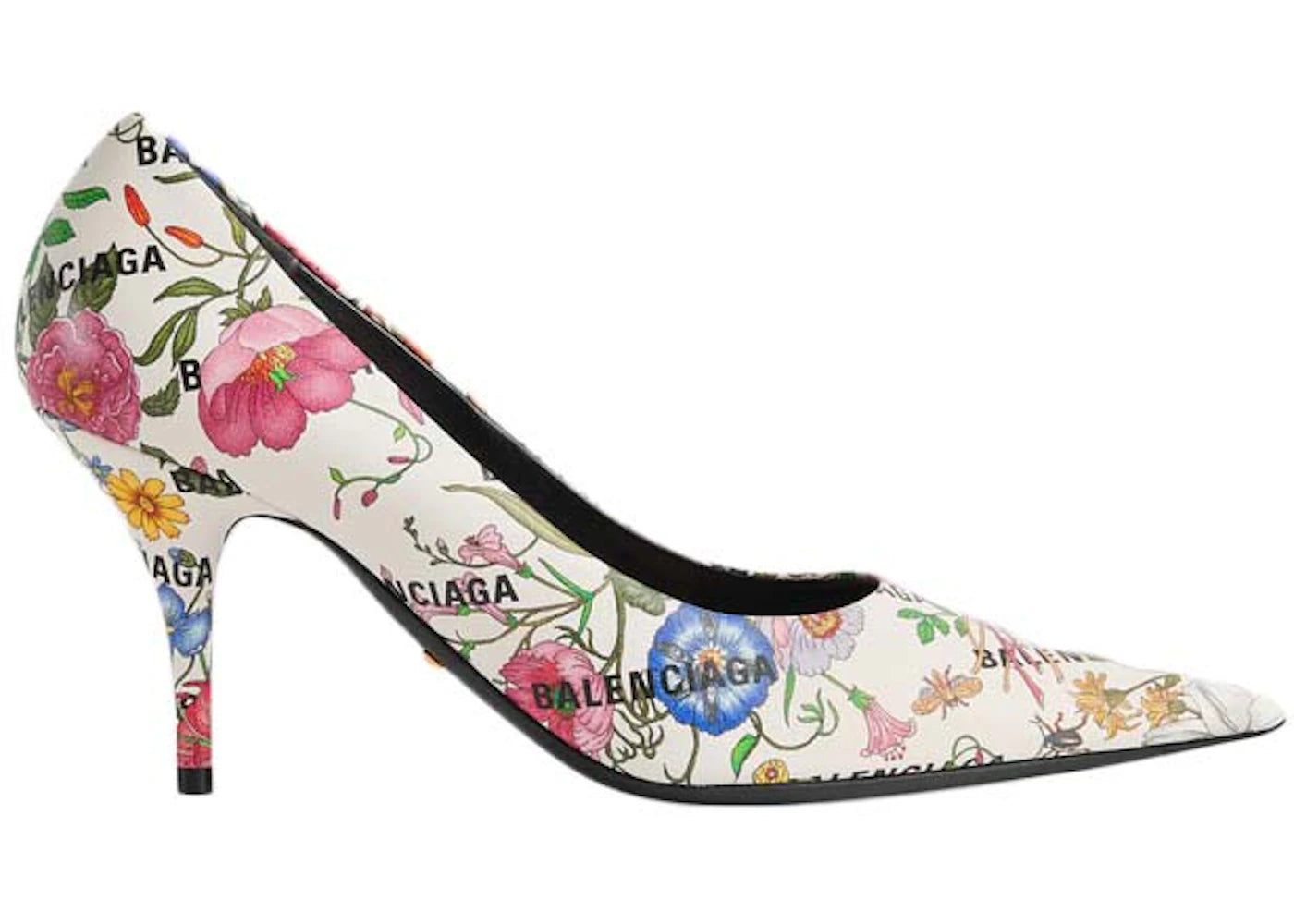 gucci x balenciaga the hacker project knife pump multi (women's)