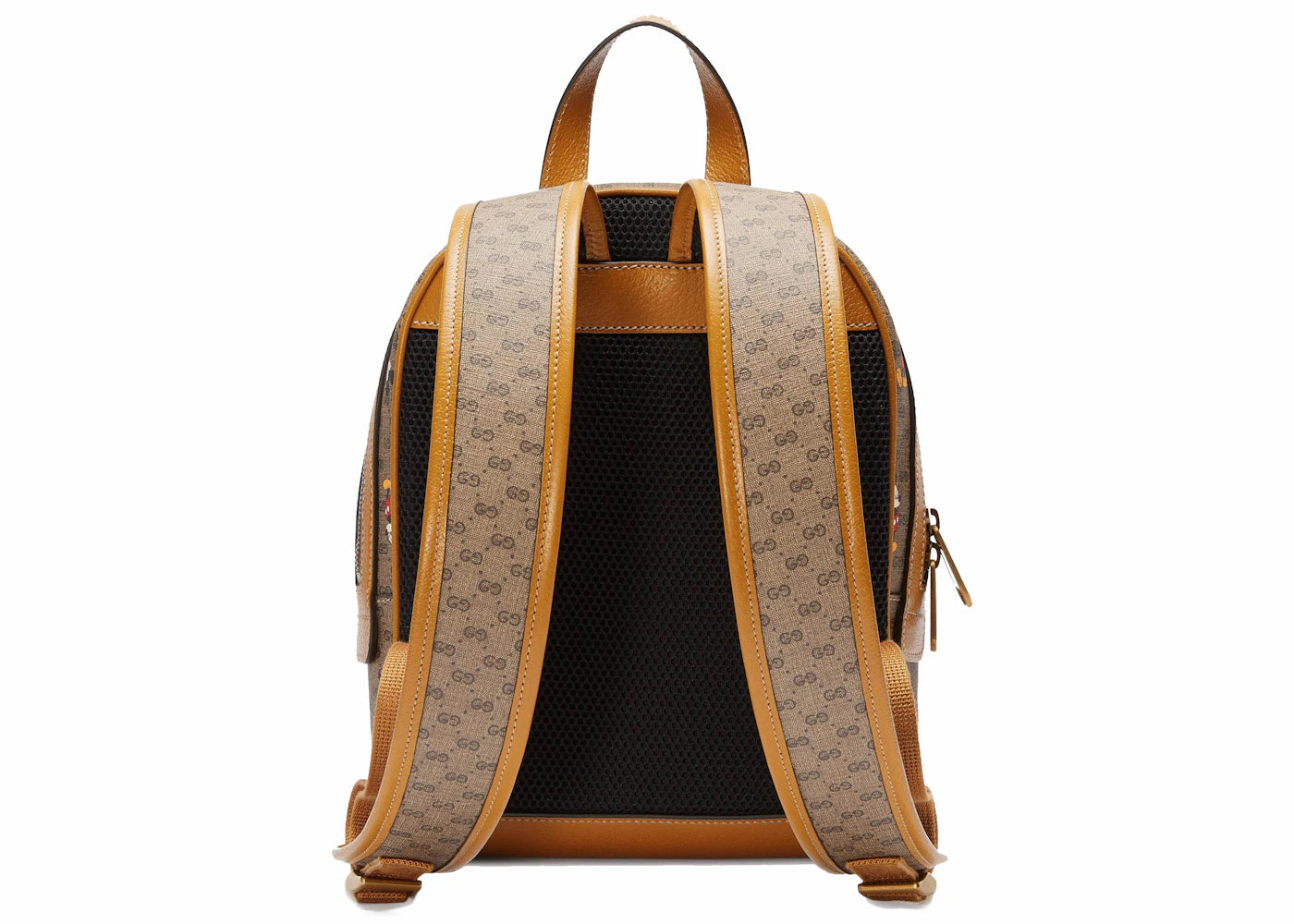 gucci x disney backpack mini gg supreme mickey mouse small beige