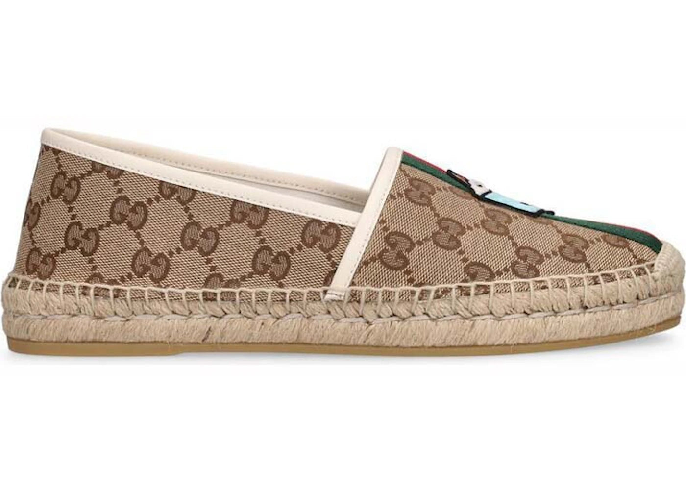 gucci x pikarar appliqu gg shoes beige multi (women's)