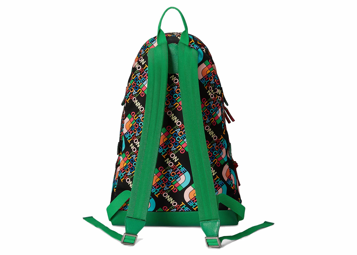 gucci x the north face gucci backpack black