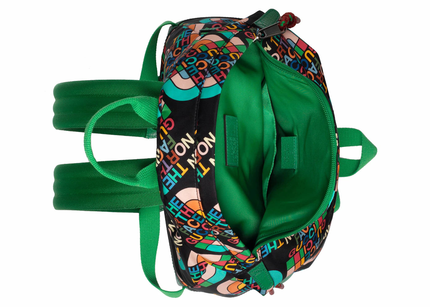 gucci x the north face gucci backpack black