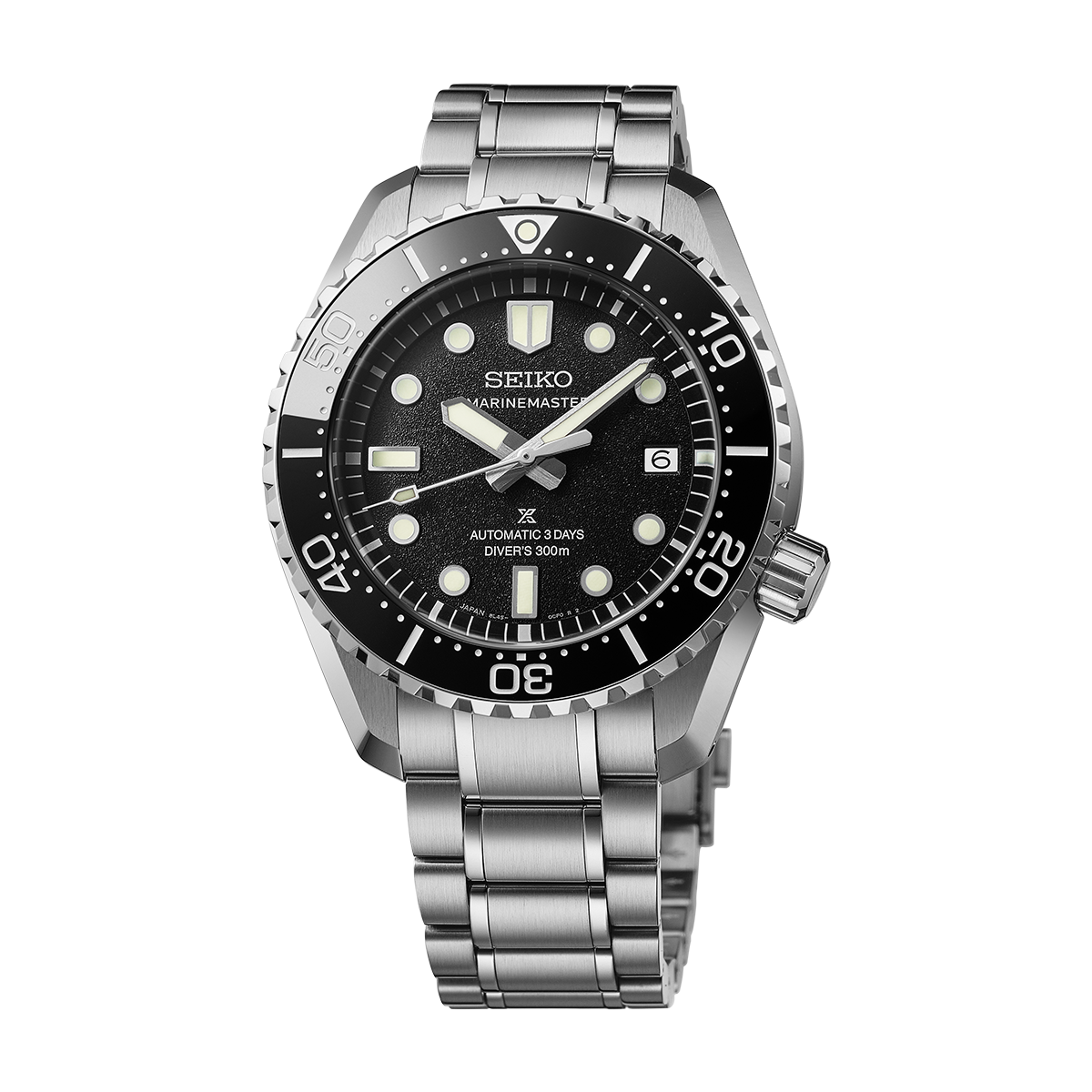 Seiko Prospex Marinemaster 1968 Heritage Reinterpretation In Satin Black