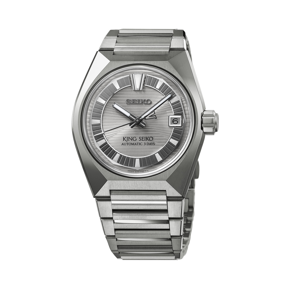 Seiko King Seiko Titanium Silvertone