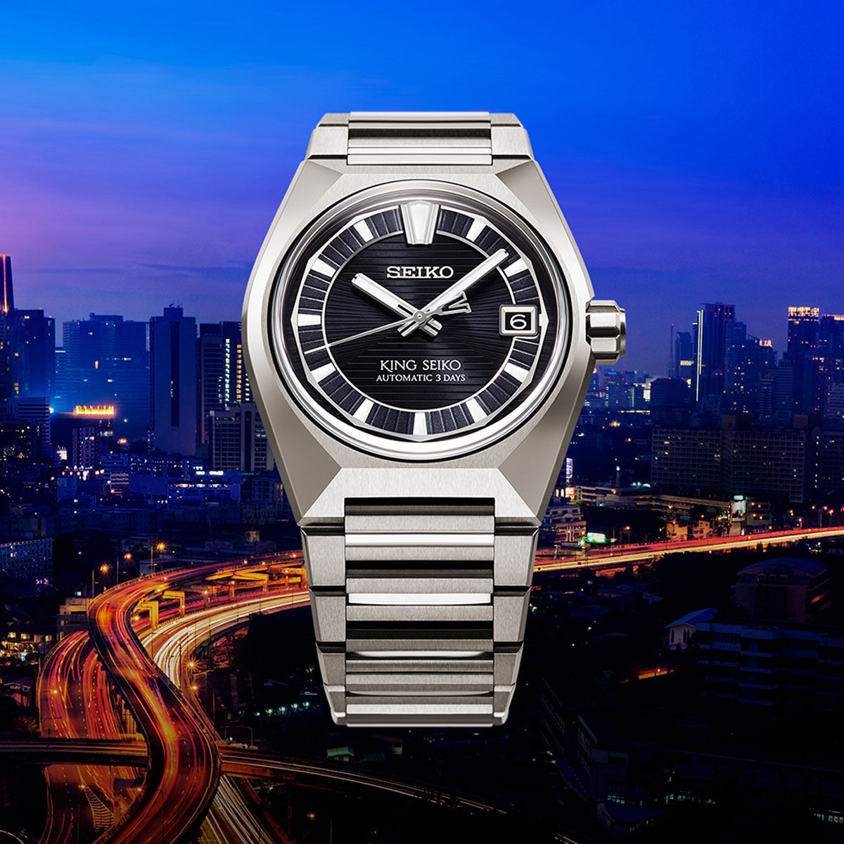 Seiko King Seiko Titanium Night Black