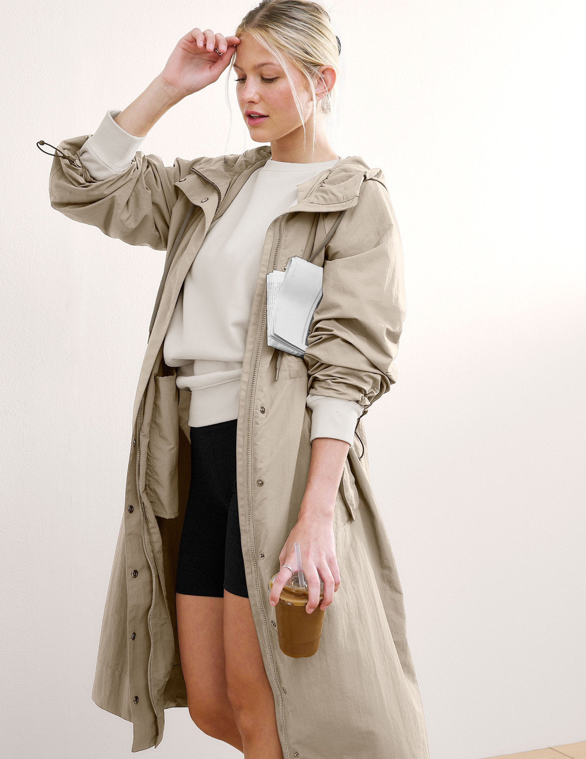 Beyond Yoga En Route Long Jacket Women's