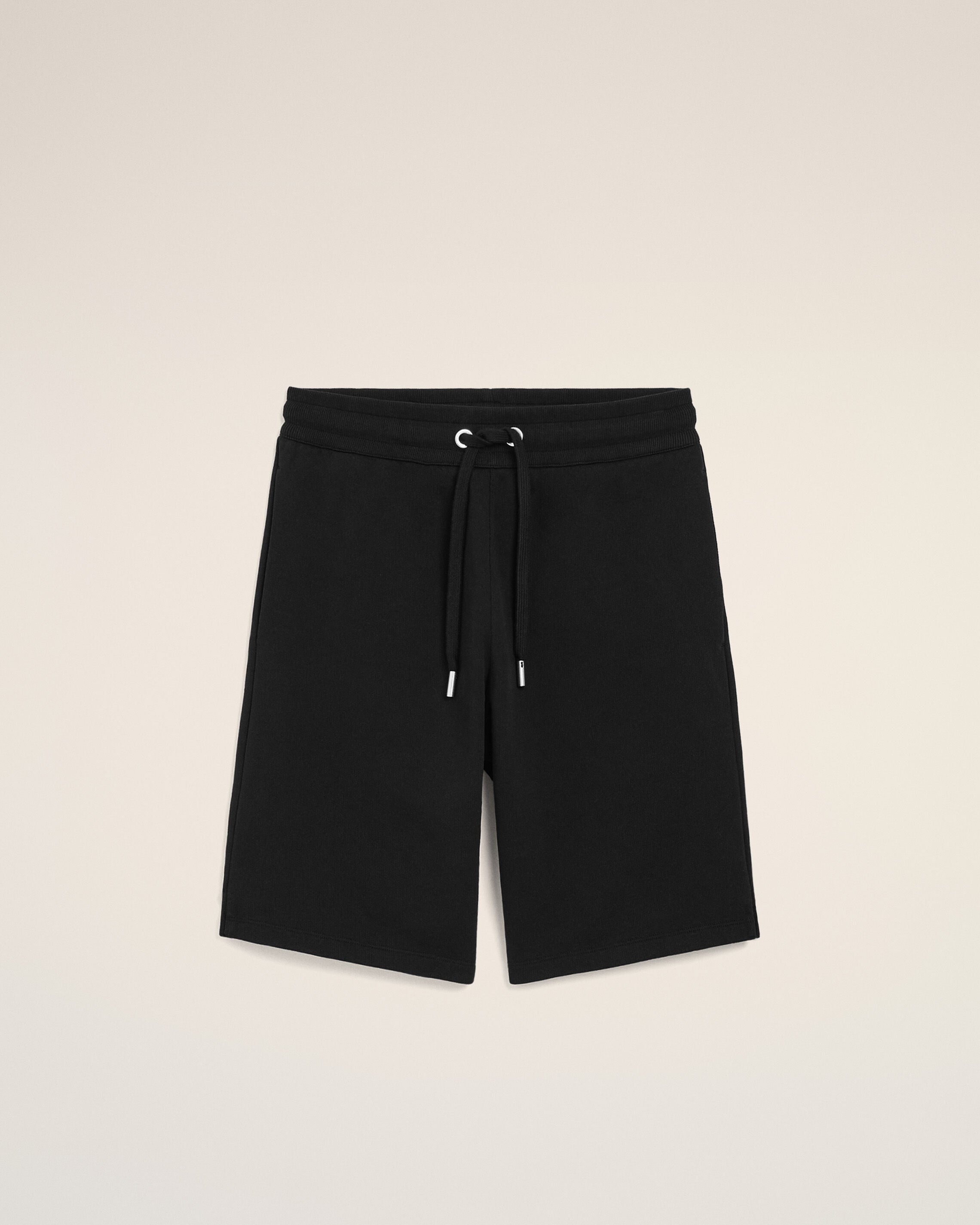 Black Cotton Ami De Coeur Short