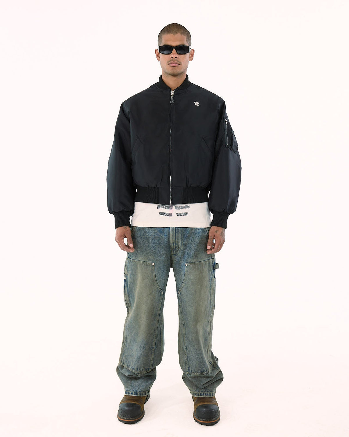 Hellstar Core Logo Bomber Jacket