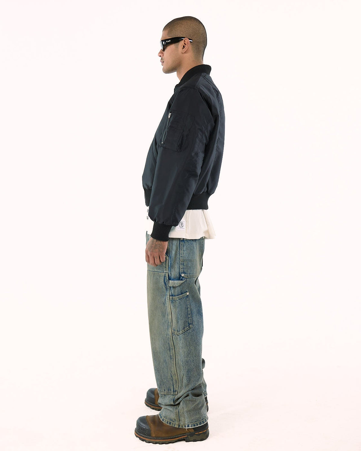 Hellstar Core Logo Bomber Jacket