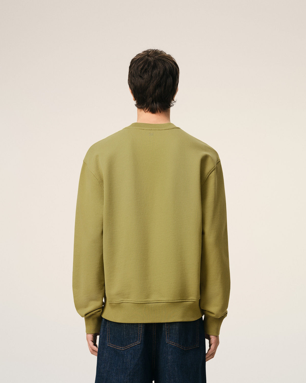 Green Cotton Ami De Coeur Sweatshirt